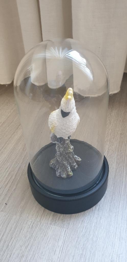 kaketoe in stolp nieuw beeld, Verzamelen, Beelden en Beeldjes, Ophalen, Nieuw