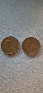 2x Zeldzame 5 Cent Marianne Frankrijk, Ophalen of Verzenden
