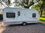 LMC Munsterland Musica 470D bouwjaar 2011, Caravans en Kamperen, Omvormbare zithoek, Rondzit, Particulier, 6 tot 7 meter