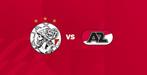 2x losse tickets AFC Ajax - AZ / Noord B / 1e ring / VAK113, Tickets en Kaartjes, Losse kaart, Twee personen, Oktober