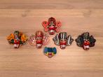Sri Lanka Houten Maskers - Set van 6 Handgemaakte Maskers, Ophalen of Verzenden