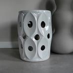 Keramiek bijzettafel / plantentafel - grijs, Overige materialen, Gebruikt, 1 bedel, Ophalen