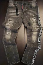 Dark grey Dsquared2 jeans with rips and a distressed effect., Kleding | Heren, Broeken en Pantalons, Dsquared2, Ophalen of Verzenden