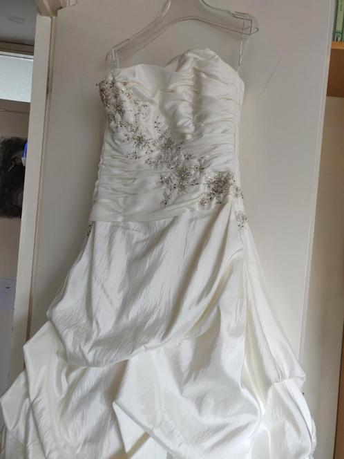 Trouwjurk maat 38, Kleding | Dames, Trouwkleding en Trouwaccessoires, Gedragen, Trouwjurk, Wit, Ophalen of Verzenden