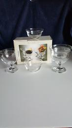 Kristal Coupes du mere 6 stuks, Ophalen of Verzenden, Zo goed als nieuw, Overige stijlen, Overige materialen