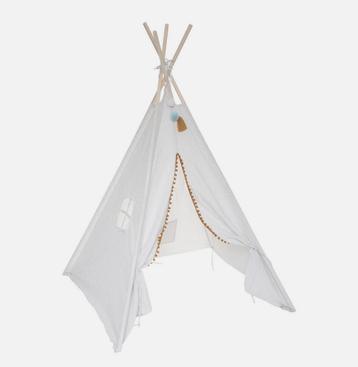 Tipi tent - zgan, beige/off-white beschikbaar voor biedingen