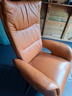 Relaxstoel maat S, Huis en Inrichting, Fauteuils, Ophalen, Zo goed als nieuw, Leer, Minder dan 50 cm