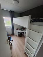 Hoogslaper wit in goede staat, Ophalen, Gebruikt, Eenpersoons, 200 cm