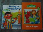 Set 2x Sesamstraat boek Elmo + Ernie en Bert, Boeken, Ophalen of Verzenden, Gelezen, Sesamstraat, Fictie algemeen