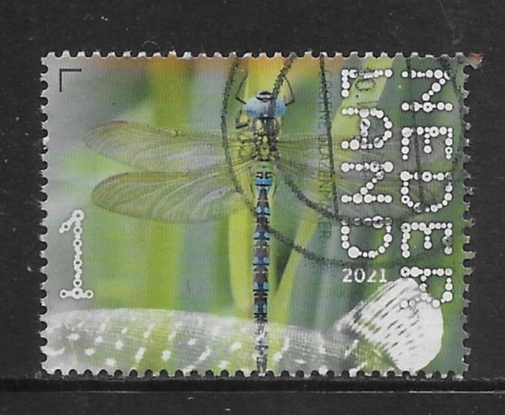 2021, De Onlanden, Groene Glazenmaker [3913] (K0634), Postzegels en Munten, Postzegels | Nederland, Ophalen of Verzenden