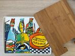 Schotel met snijplank / kaasplank / serveerplank (nieuw), Ophalen of Verzenden, Nieuw, Overig