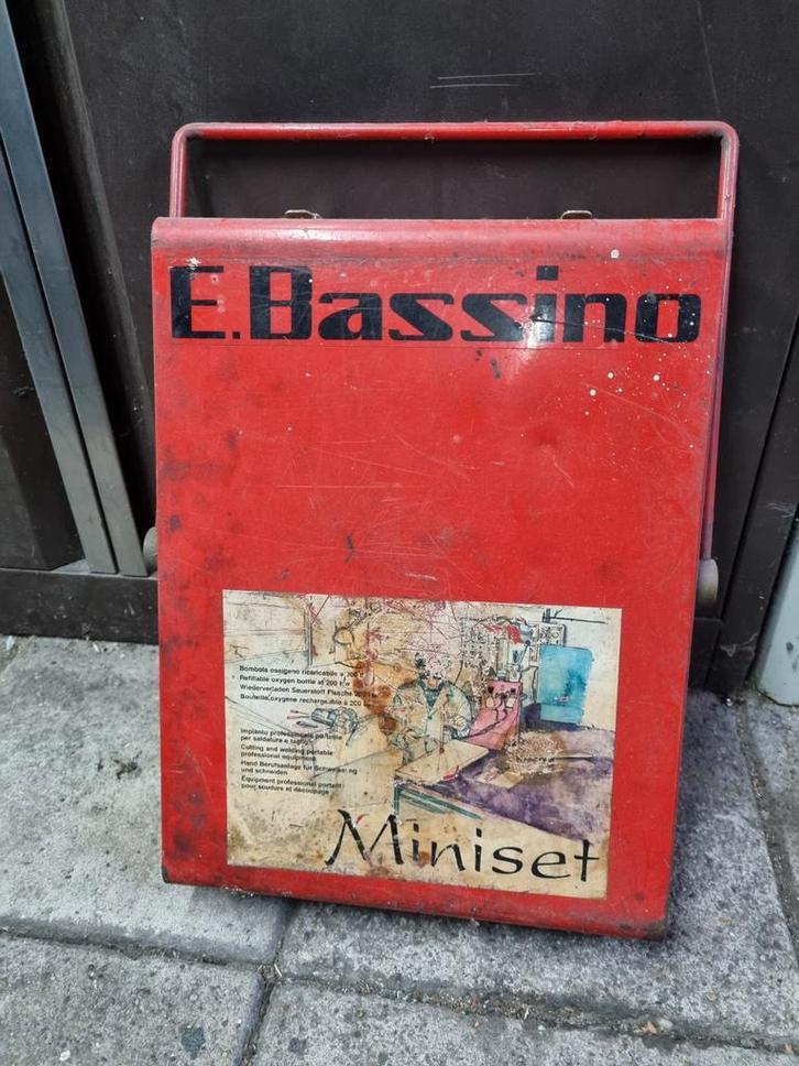 E. Bassino Miniset Lasapparaat, Doe-het-zelf en Verbouw, Gereedschap | Lasapparaten, Gebruikt, Co2, Minder dan 150 ampère, Ophalen of Verzenden