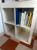 2x IKEA Expedit kast 4 vakken, Ophalen, Met plank(en), Kunststof, Gebruikt