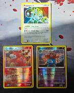 1 holo & 2 reverse holo Legends Awakened pokemon, Ophalen of Verzenden, Gebruikt, Meerdere kaarten, Foil