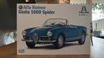 Alfa romeo giulia 1600 spider, Hobby en Vrije tijd, Modelbouw | Auto's en Voertuigen, Overige merken, Auto, Groter dan 1:32, Nieuw