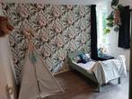 Brocant peuterbed, Ophalen of Verzenden, Gebruikt, 140 tot 160 cm, 70 tot 85 cm