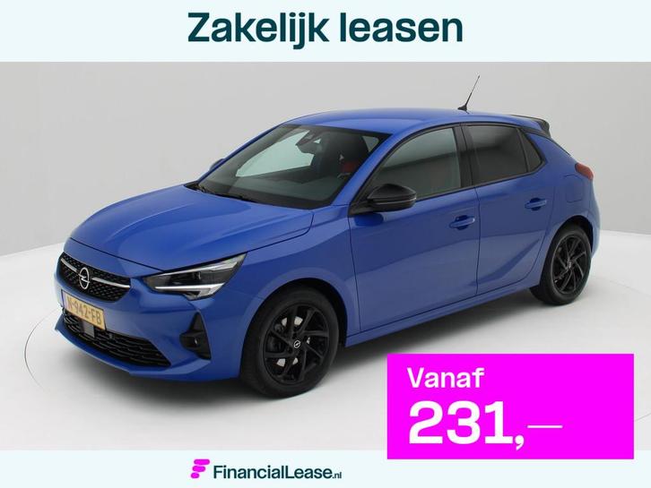 Opel Corsa 1.2 GS Line Automaat 130pk Camera/ Navi/Trekh., Auto's, Opel, Bedrijf, Lease, Financial lease, Corsa, ABS, Achteruitrijcamera