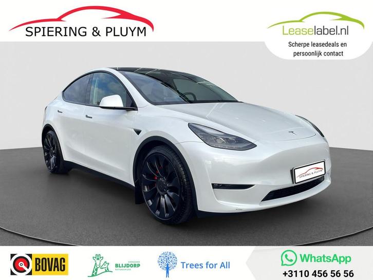 Tesla Model Y Performance AWD 75 kWh | SOH 92% | 535 PK | in, Auto's, Tesla, Bedrijf, Te koop, Model Y, 4x4, ABS, Airbags, Airconditioning