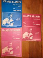 Gitaar: Jan Sirks -Spaanse klanken bundel  1 + 2 +3-mooi!, Muziek en Instrumenten, Ophalen of Verzenden, Gebruikt, Les of Cursus