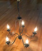 5 armige kroonluchter-lamp, Huis en Inrichting, Lampen | Kroonluchters, Ophalen, Gebruikt