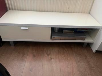 White tv stand