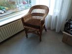 Rotan stoel met kussen, Antiek en Kunst, Ophalen