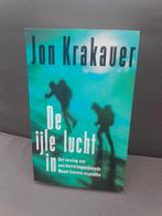 De ijle lucht in - Jon Krakauer Everest expeditie, Ophalen of Verzenden, Gelezen, Jon Krakauer