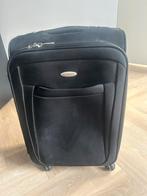Samsonite Trolley Zwart Stof, Ophalen, Gebruikt, 50 tot 60 cm, Zacht kunststof