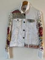 Mooi Desigual jasje met borduursels., Overige kleuren, Maat 42/44 (L), Ophalen of Verzenden, Jasje