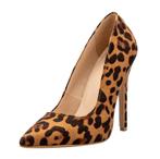 Bruine luipaard hakken pumps tijger schoenen panter dames, Kleding | Dames, Verzenden, Nieuw, Bruin, Pumps