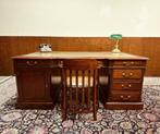 Origineel Globe Wernicke Bureau Partnerdesk met Stoel, Antiek en Kunst, Antiek | Kantoor en Zakelijk, Ophalen