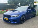 BMW 5-serie M5 F90 Carbon Dak Marina Blue 360Cam HuD KANON, Auto's, BMW, Automaat, Adaptive Cruise Control, Gebruikt, 2000 kg