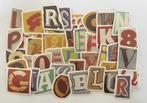 Letters bulletjournal, dagboek/junk journal stickers, Hobby en Vrije tijd, Stickers en Plaatjes, Verzenden, Nieuw, Meerdere stickers