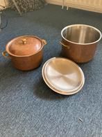 2 SPRING PANNEN TE KOOP GOEDE STAAT, Huis en Inrichting, Keuken | Potten en Pannen, Overige materialen, Inductieplaat, Pannenset