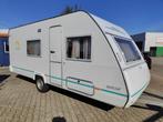 5-pers. Eifelland 500 met stapelbed, vast bed en treinzit, Caravans en Kamperen, Bedrijf, Treinzit, 750 - 1000 kg, Eifelland