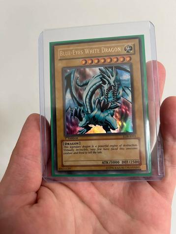 Blue eyes white dragon LOB-E001 1st NM Front /EX beschikbaar voor biedingen