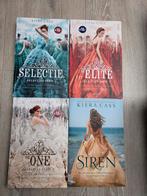 4x Kiera Cass - Selection 1 tm 3 + Siren, Boeken, Ophalen of Verzenden, Zo goed als nieuw