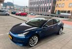 Tesla Model 3 2019 Blauw standard range, Auto's, Tesla, Automaat, Blauw, Origineel Nederlands, Elektrisch