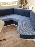 Kussens voor een  hoekbank. Gemakkelijk op nieuw te bekleden, Ophalen of Verzenden, Gebruikt