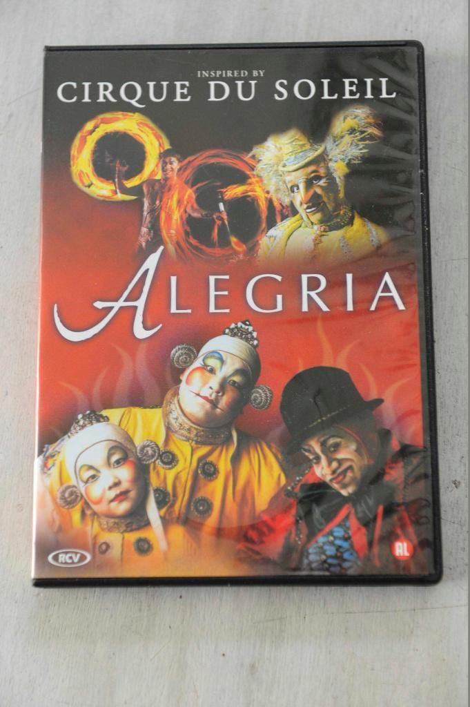 Alegria - - inspired by Cirque du Soleil, Cd's en Dvd's, Dvd's | Muziek en Concerten, Zo goed als nieuw, Alle leeftijden, Verzenden