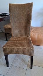 2 super stijlvolle classic Lloyd loom -zeer sterke kwaliteit, Huis en Inrichting, Stoelen, Ophalen, Overige materialen, Twee, Bruin