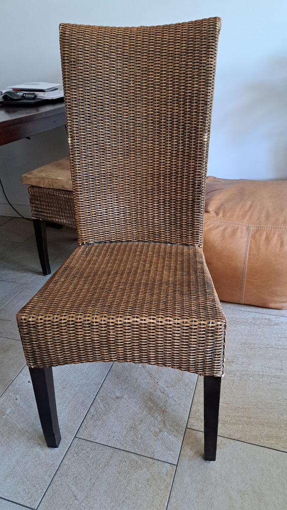 2 super stijlvolle classic Lloyd loom -zeer sterke kwaliteit, Huis en Inrichting, Stoelen, Zo goed als nieuw, Twee, Overige materialen
