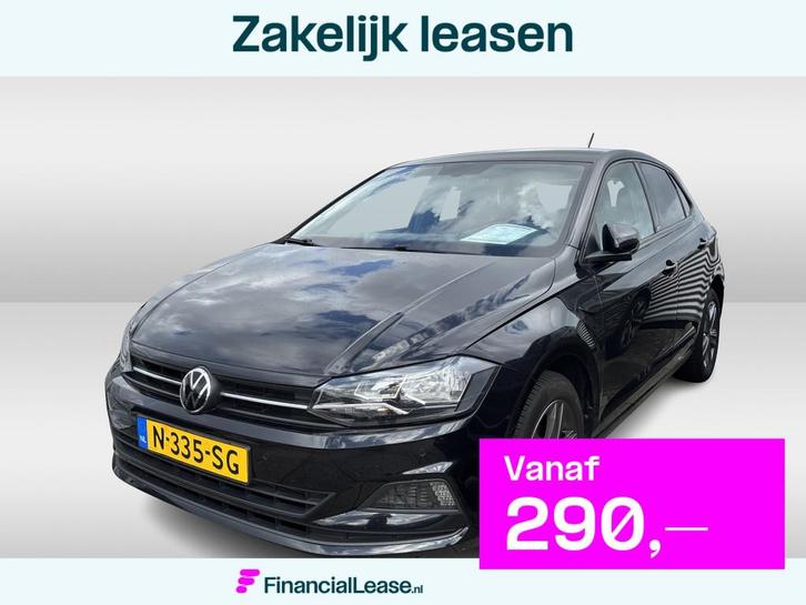 Volkswagen Polo 1.0 TSI Comfortline Parkeersensoren / LM vel, Auto's, Volkswagen, Bedrijf, Lease, Financial lease, Polo, ABS, Adaptive Cruise Control