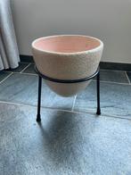 Vintage bloempot Zaalberg Holland, Ophalen, Rond, Zo goed als nieuw, Minder dan 25 cm