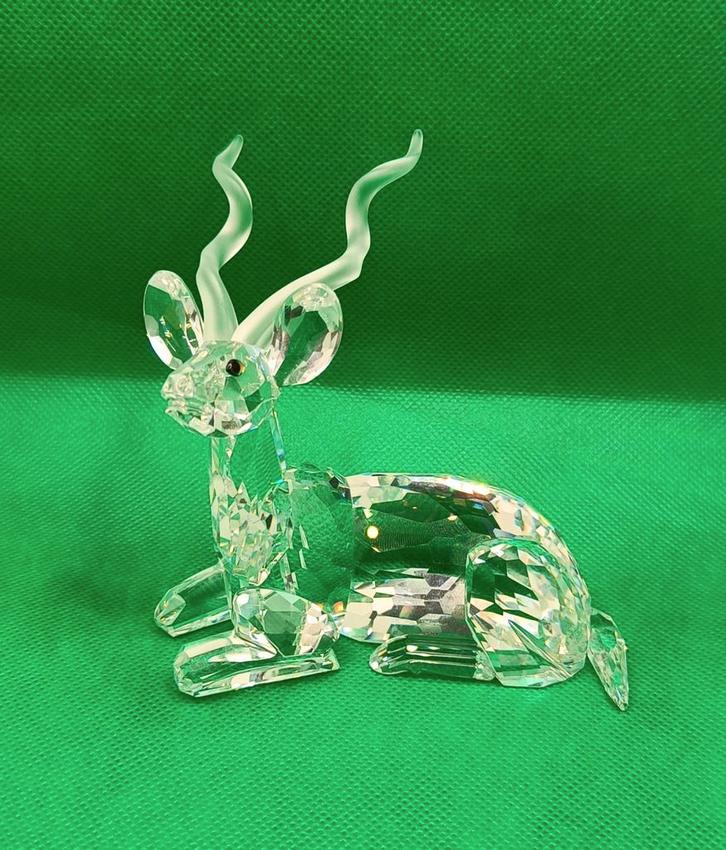 Swarovski jaarstuk Koedoe, Verzamelen, Swarovski, Zo goed als nieuw, Figuurtje, Ophalen of Verzenden