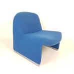 Artifort Alky blauw | blauwe fauteuil ploegstof nieuw, Huis en Inrichting, Fauteuils, ., 75 tot 100 cm, Ophalen of Verzenden, Zo goed als nieuw