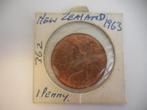Nieuw Zeeland 1963 Penny Munt met een Vogel, Ophalen of Verzenden, Losse munt