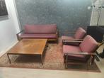 Zeldzame Fristho zithoek vintage design bank stoel fauteuil, Ophalen, Gebruikt