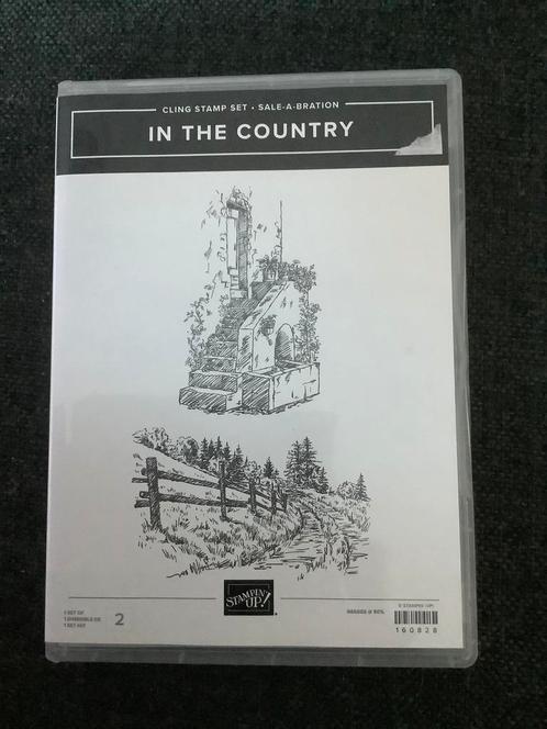 In the Country stempelset (NIEUW), Hobby en Vrije tijd, Stempelen, Nieuw, Overige typen, Ophalen of Verzenden