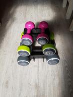 3 delige dumbellset zgan !, Sport en Fitness, Ophalen of Verzenden, Zo goed als nieuw, Dumbbell